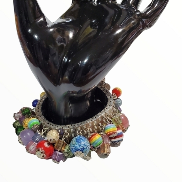 Vintage stretch Cha-cha bracelet - Picture 3 of 11